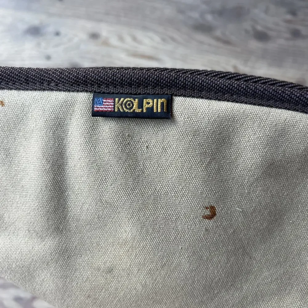 KOLPIN Soft Padded Canvas Revolver Pistol Handgun Gun Case 15x7”
